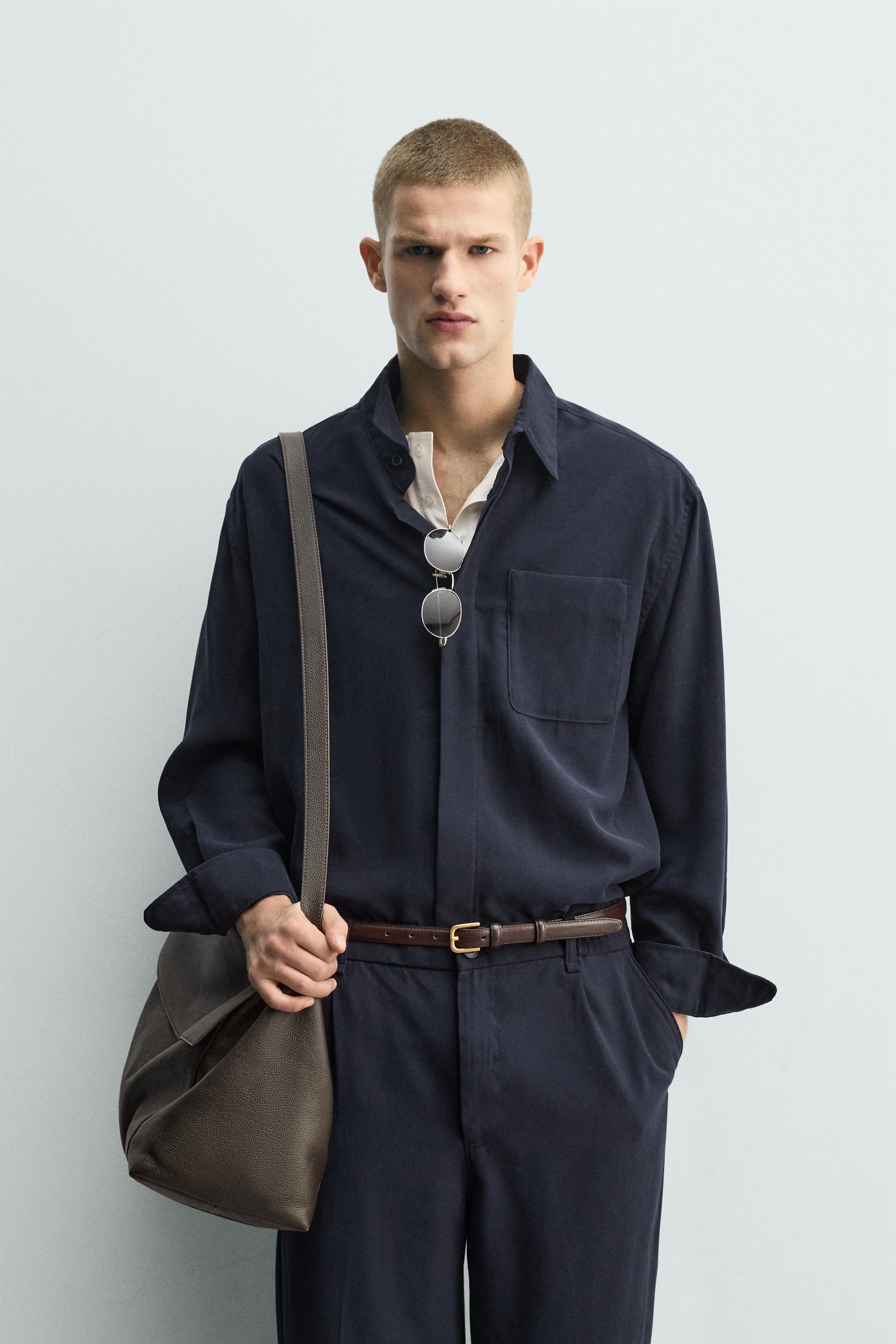CHEMISE FLUIDE RELAXED FIT